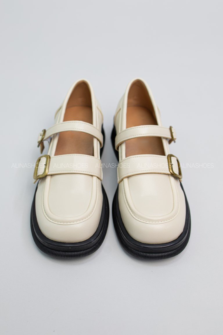 Лоферы alinashoes beige 40 купить,NaN