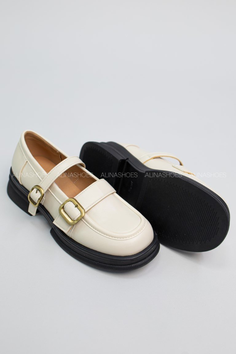 Лоферы alinashoes beige 40 купить,NaN