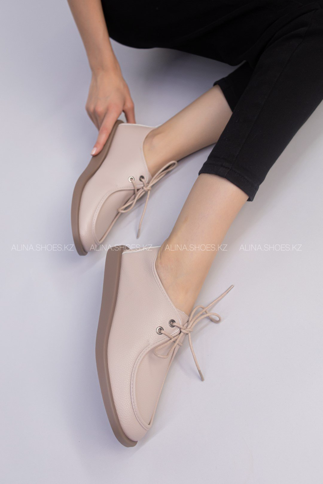 Мокасины alinashoes коричневый купить,NaN