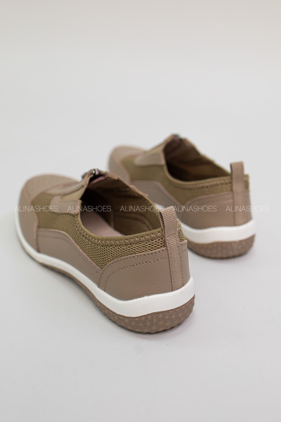Мокасины alinashoes коричневый купить,NaN
