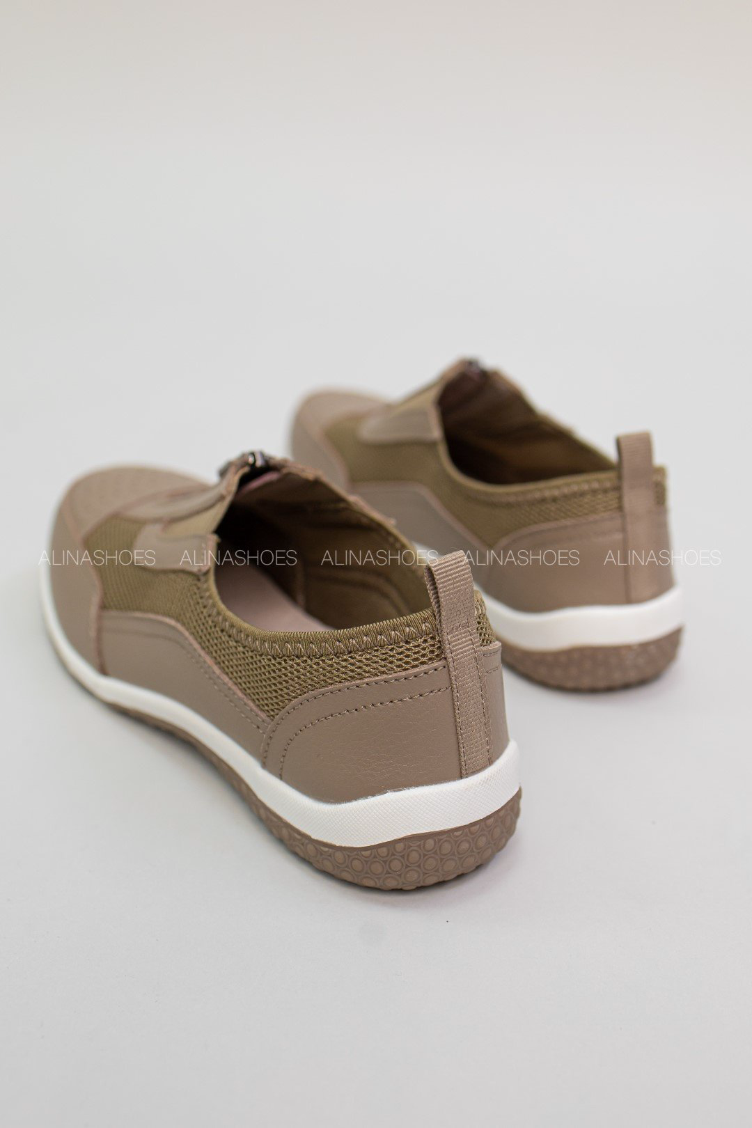 Мокасины alinashoes коричневый купить,NaN
