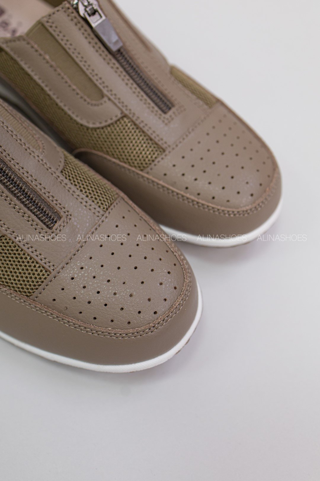 Мокасины alinashoes коричневый купить,NaN