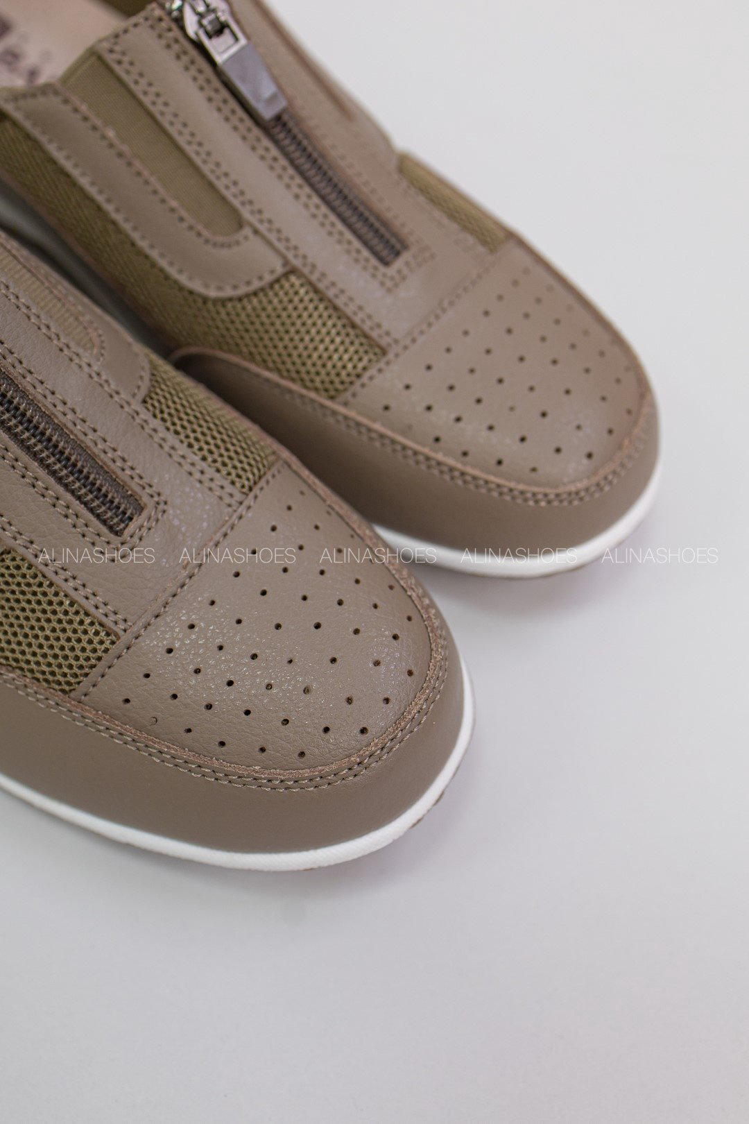 Мокасины alinashoes коричневый купить,NaN