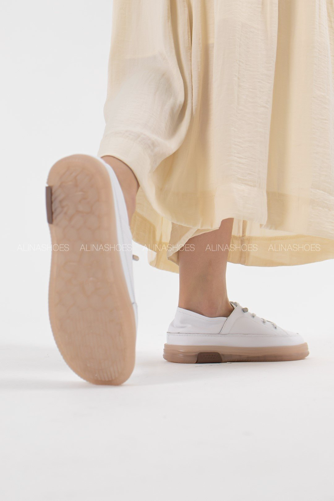 Кеды alinashoes белый купить,NaN