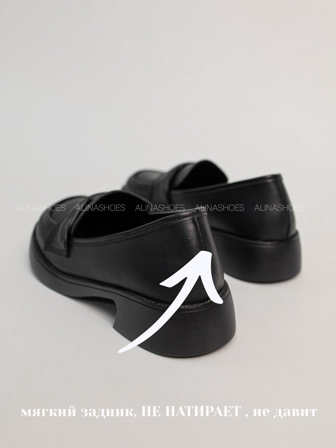 Лоферы alinashoes black 36 купить,NaN