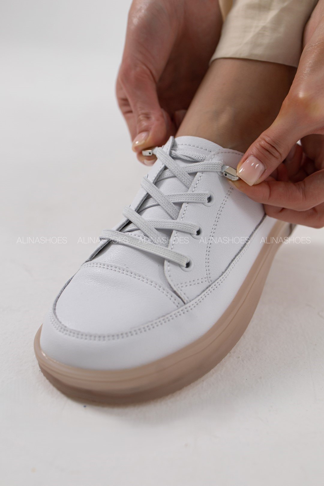 Кеды alinashoes белый купить,NaN