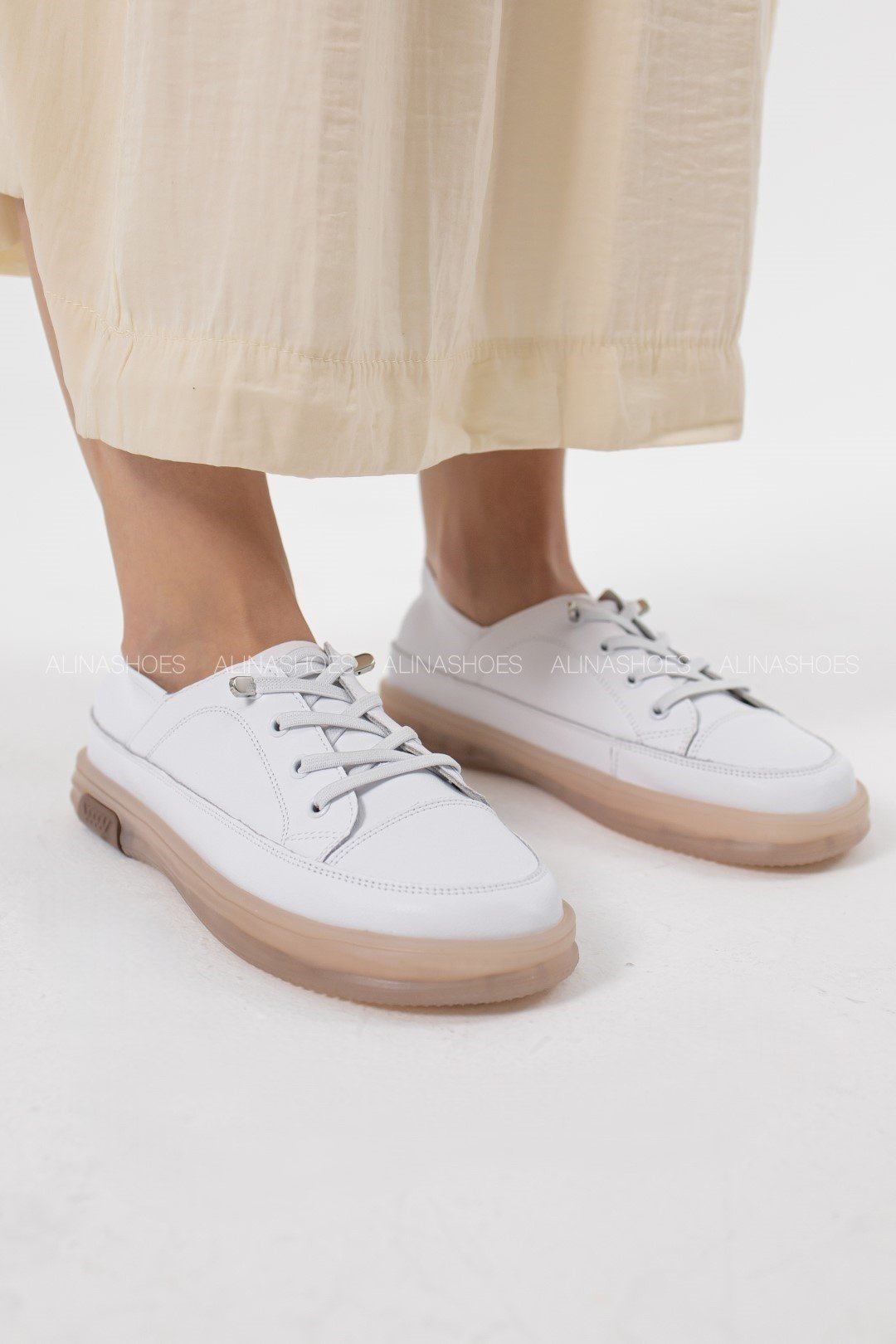 Кеды alinashoes белый купить,NaN