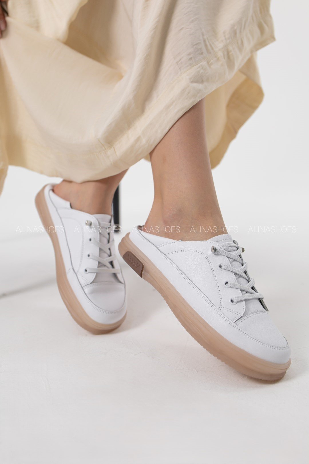 Кеды alinashoes белый купить,NaN