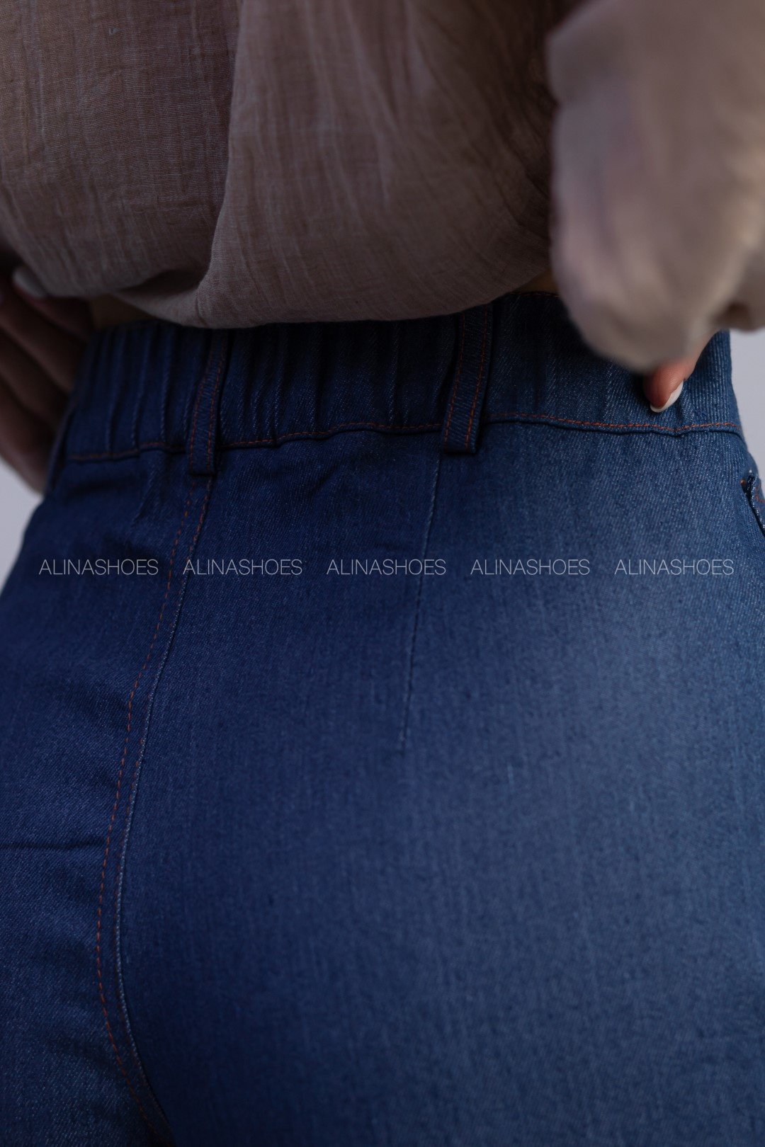 Повседневные брюки alinashoes синий купить,NaN