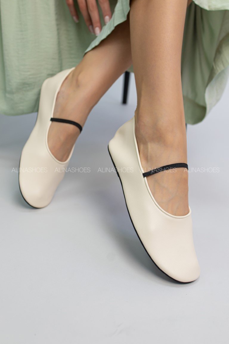 Балетки alinashoes beige 38 купить,NaN