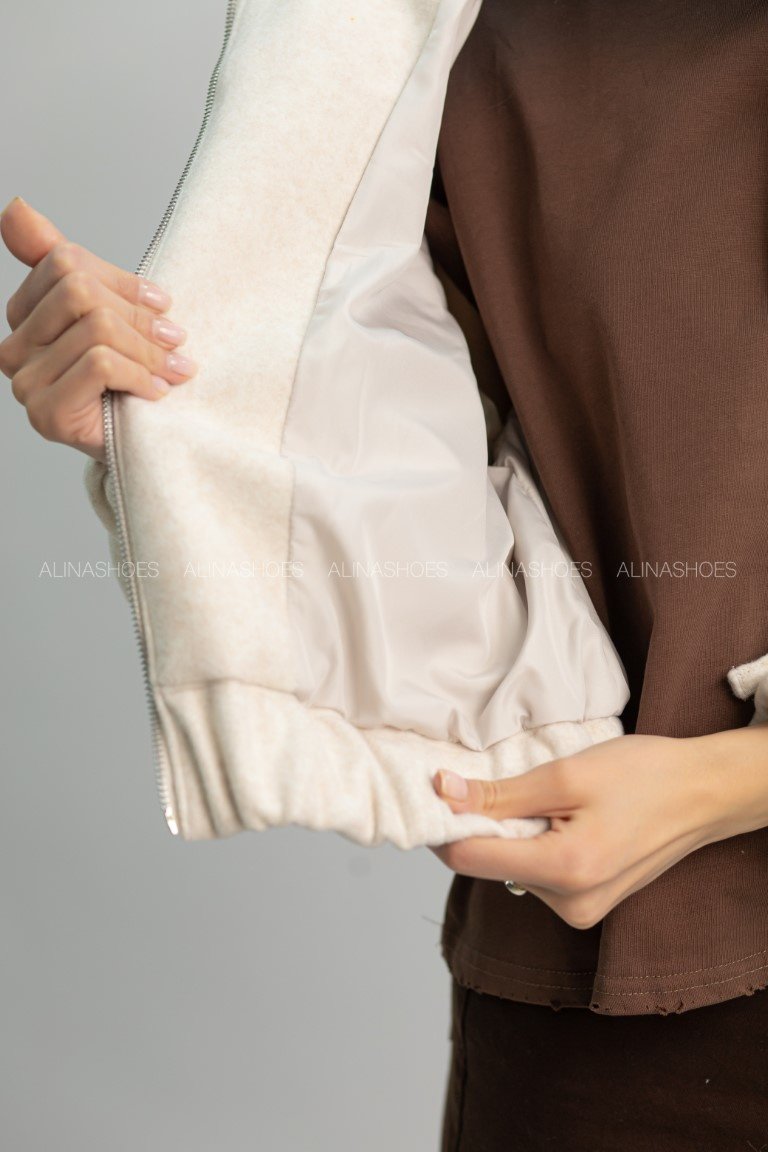 Демисезонная куртка alinashoes бежевый купить,NaN