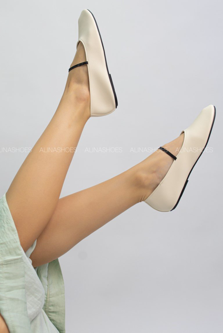 Балетки alinashoes beige 38 купить,NaN