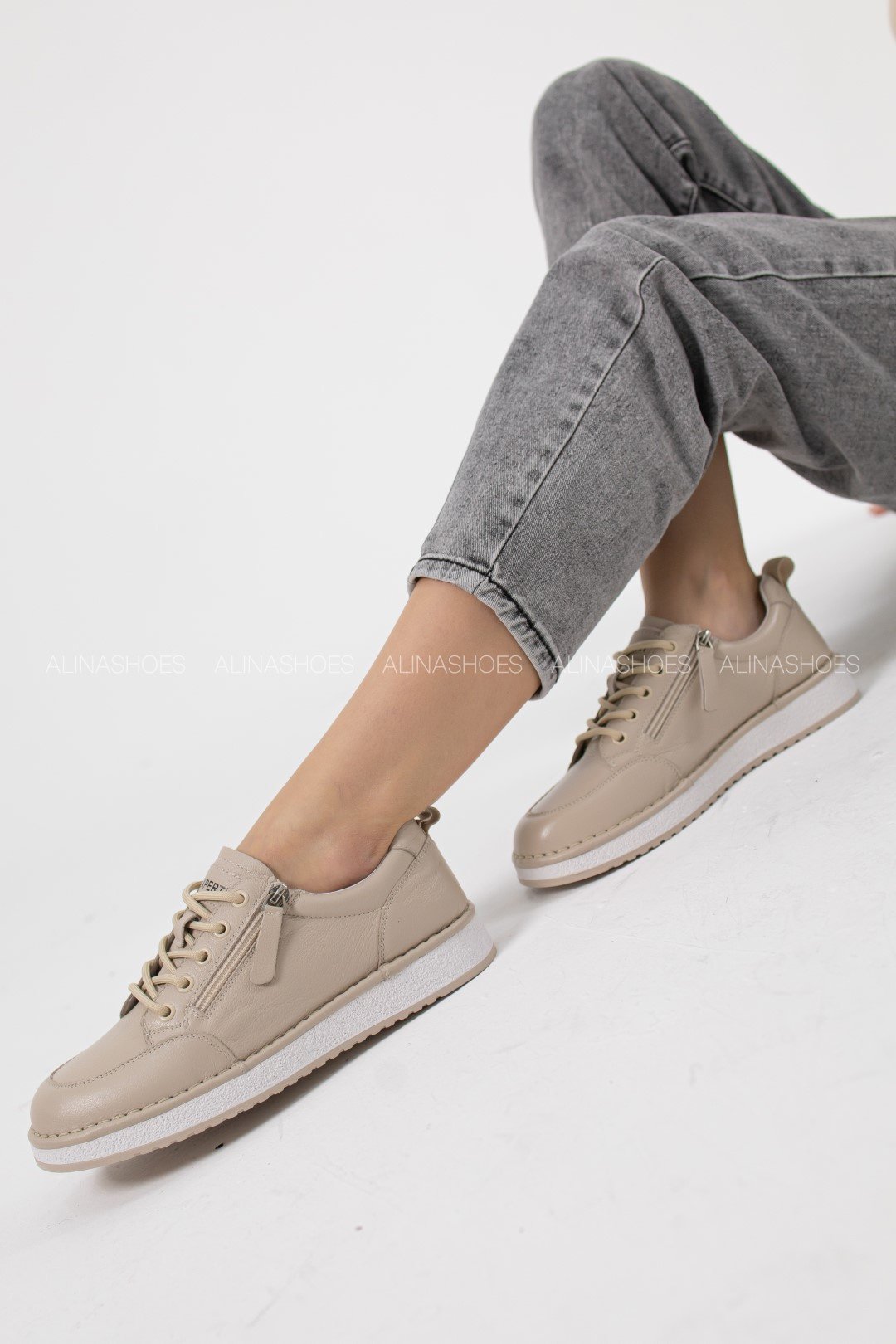 Кеды alinashoes бежевый купить,NaN