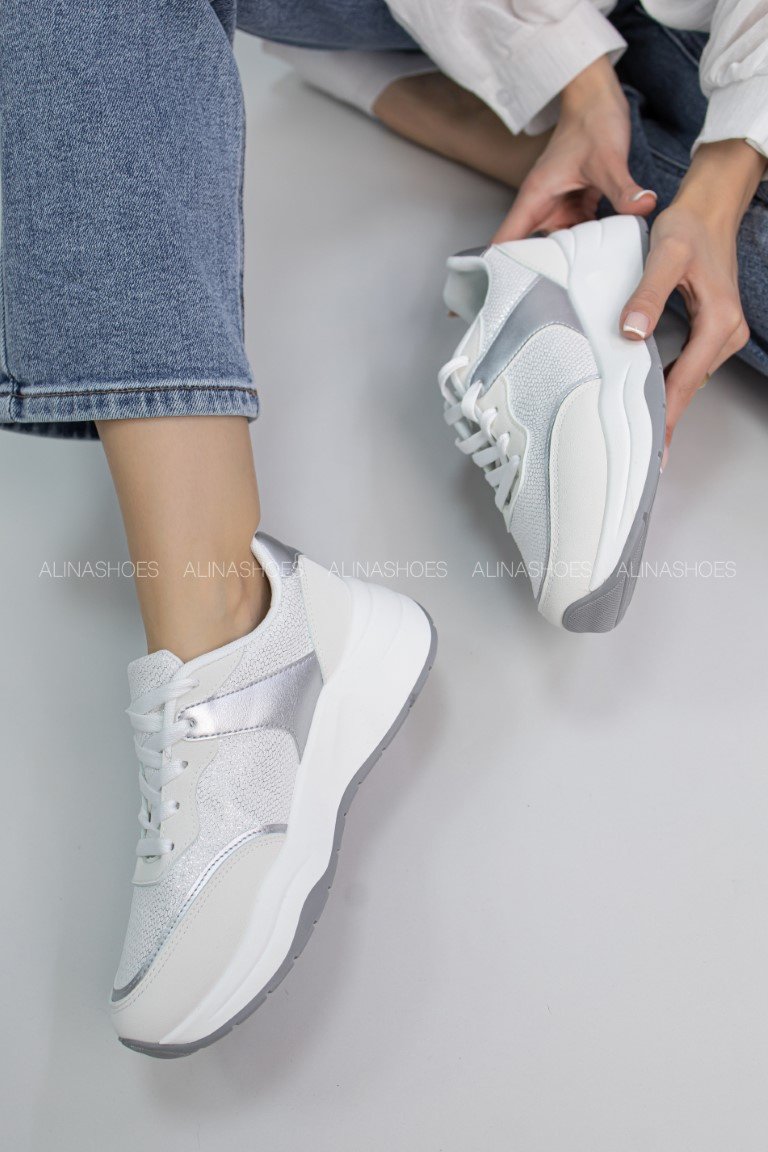 Кроссовки alinashoes белый купить,NaN