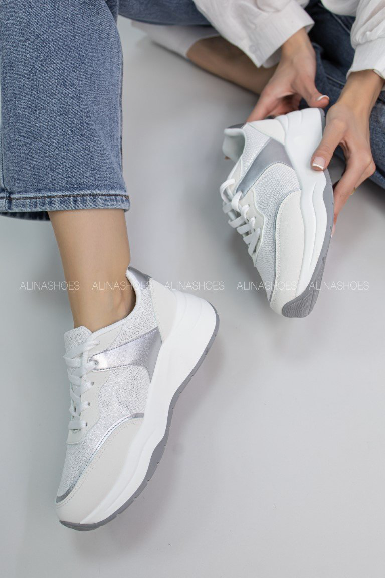 Кроссовки alinashoes белый купить,NaN