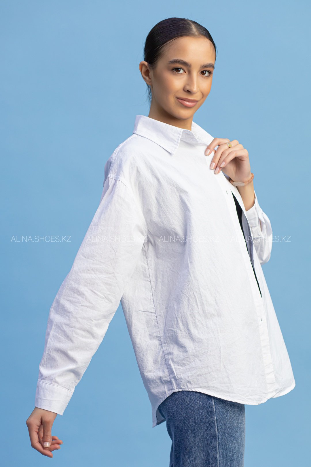 Рубашка alinashoes белый купить,NaN