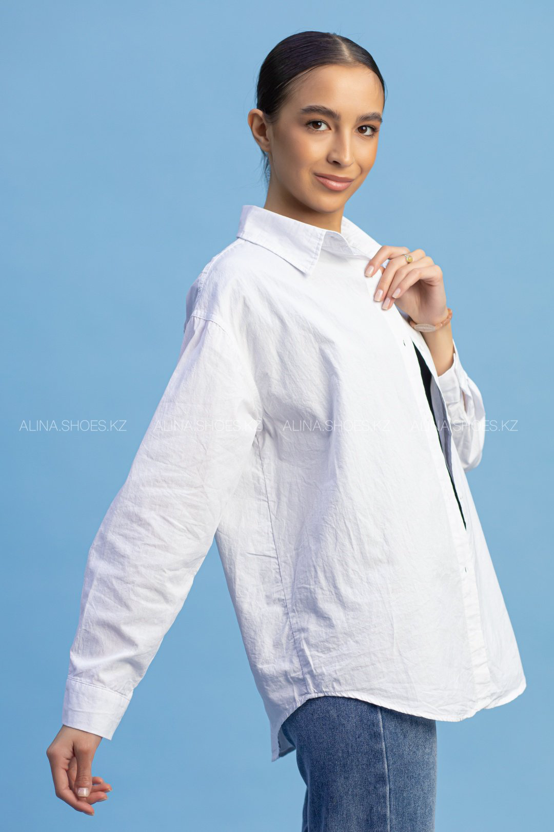 Рубашка alinashoes белый купить,NaN