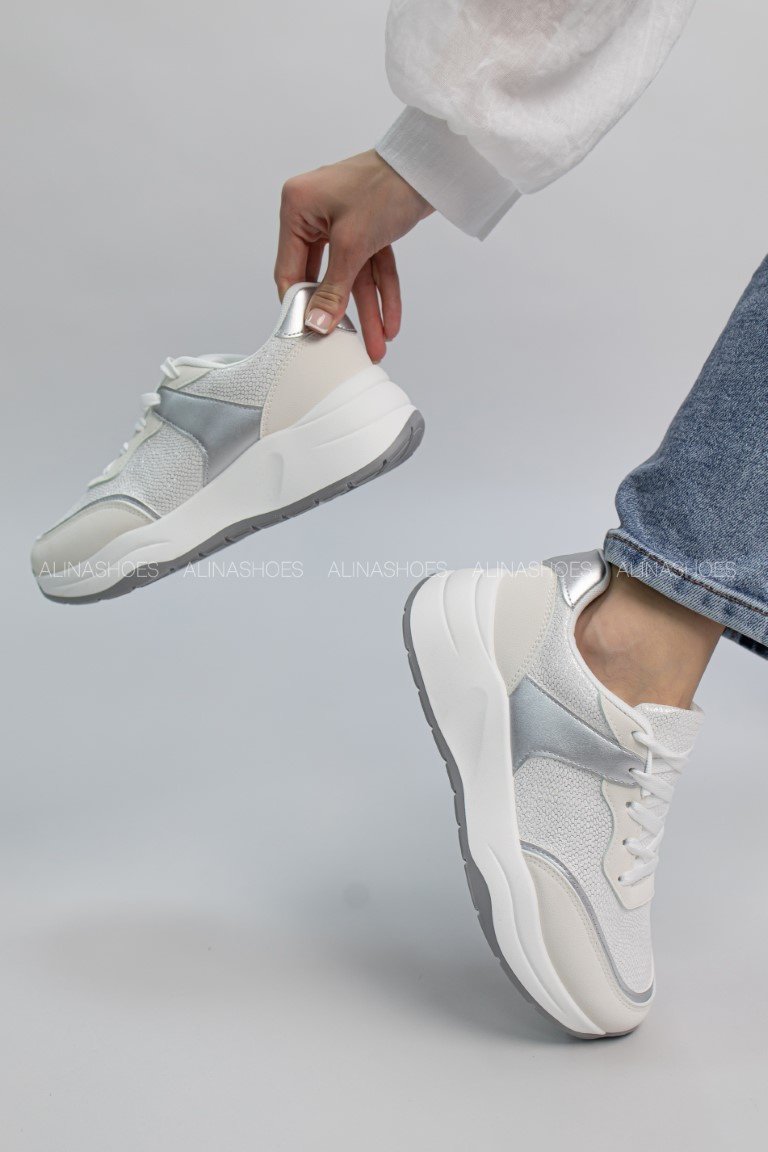 Кроссовки alinashoes белый купить,NaN