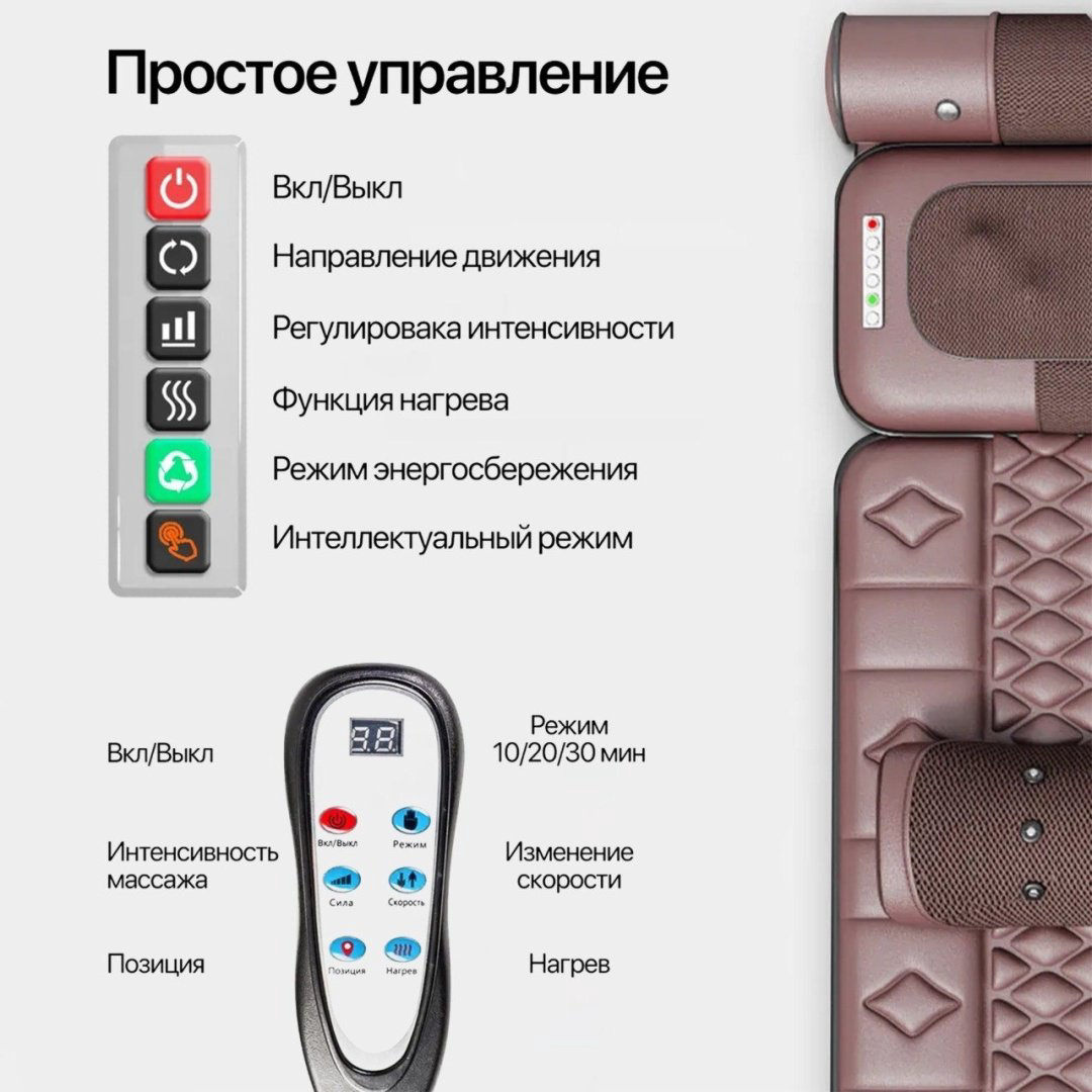 Массажер 2buy.kz Массажер для домашнего использования матрас шиацу - ForteMarket Массажер 2buy.kz Массажер для домашнего использования матрас шиацу купить,NaN