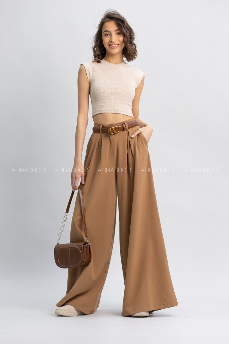 Повседневные брюки alinashoes бежевый купить,NaN