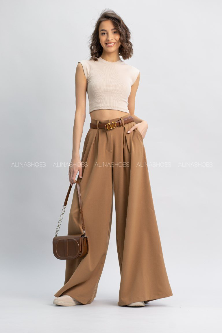 Повседневные брюки alinashoes бежевый купить,NaN
