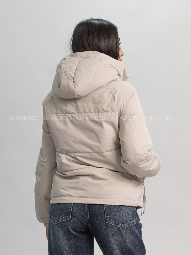 Демисезонная куртка alinashoes светло-бежевый купить,NaN