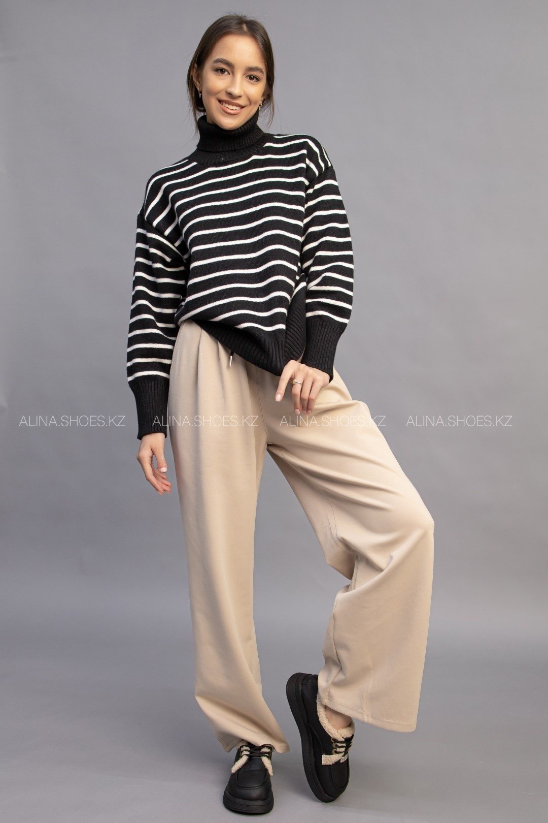 Автоледи alinashoes черный купить,NaN