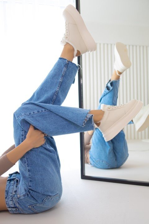 Кроссовки alinashoes бежевый купить,NaN