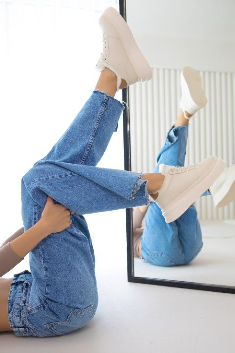 Кроссовки alinashoes бежевый купить,NaN