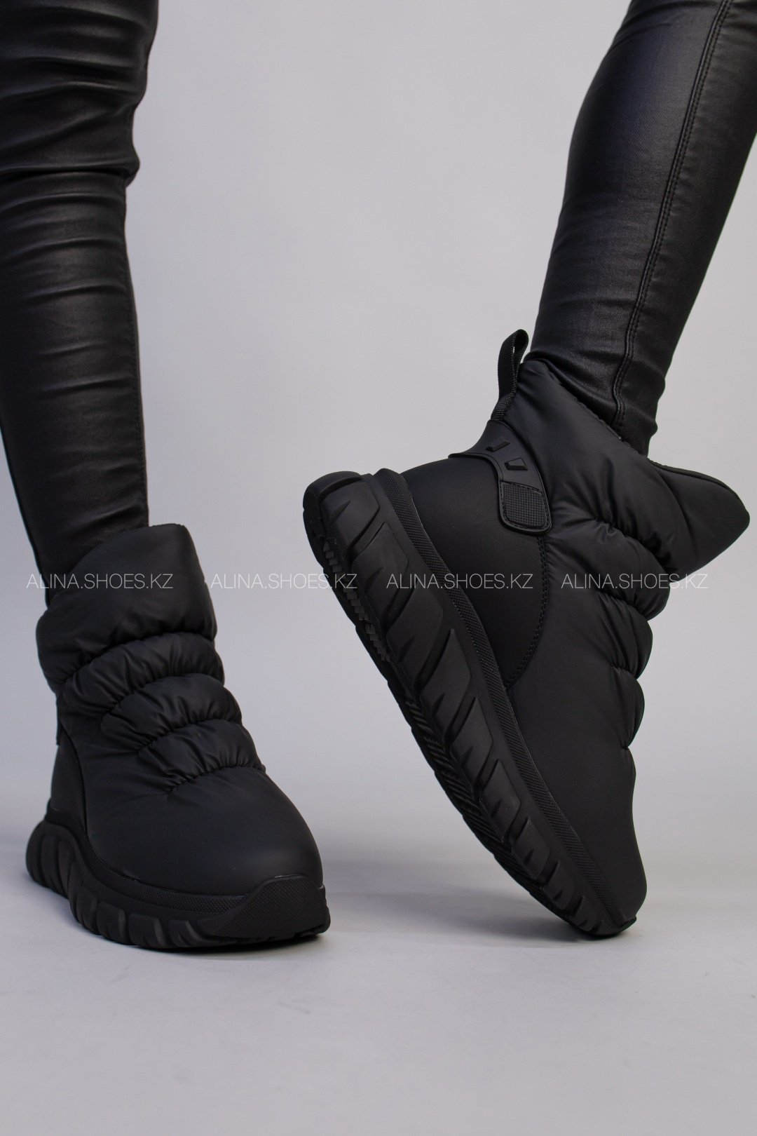 Дутики alinashoes черный купить,NaN