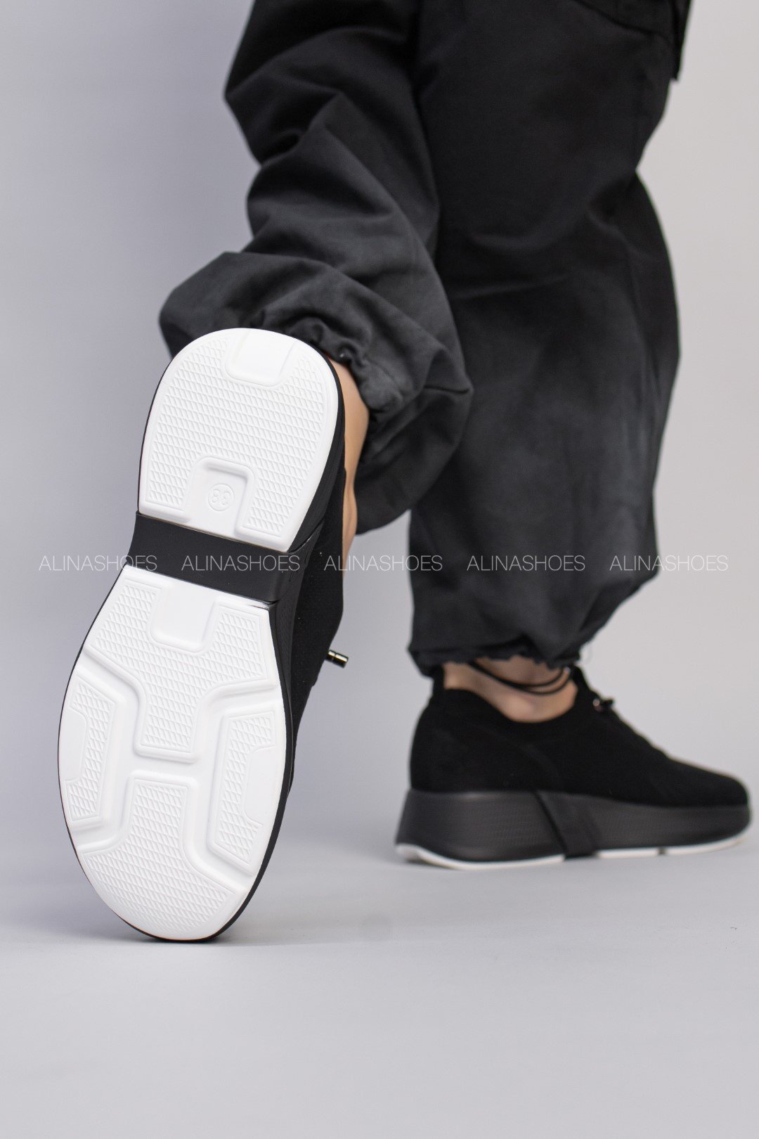 Кроссовки alinashoes черный купить,NaN