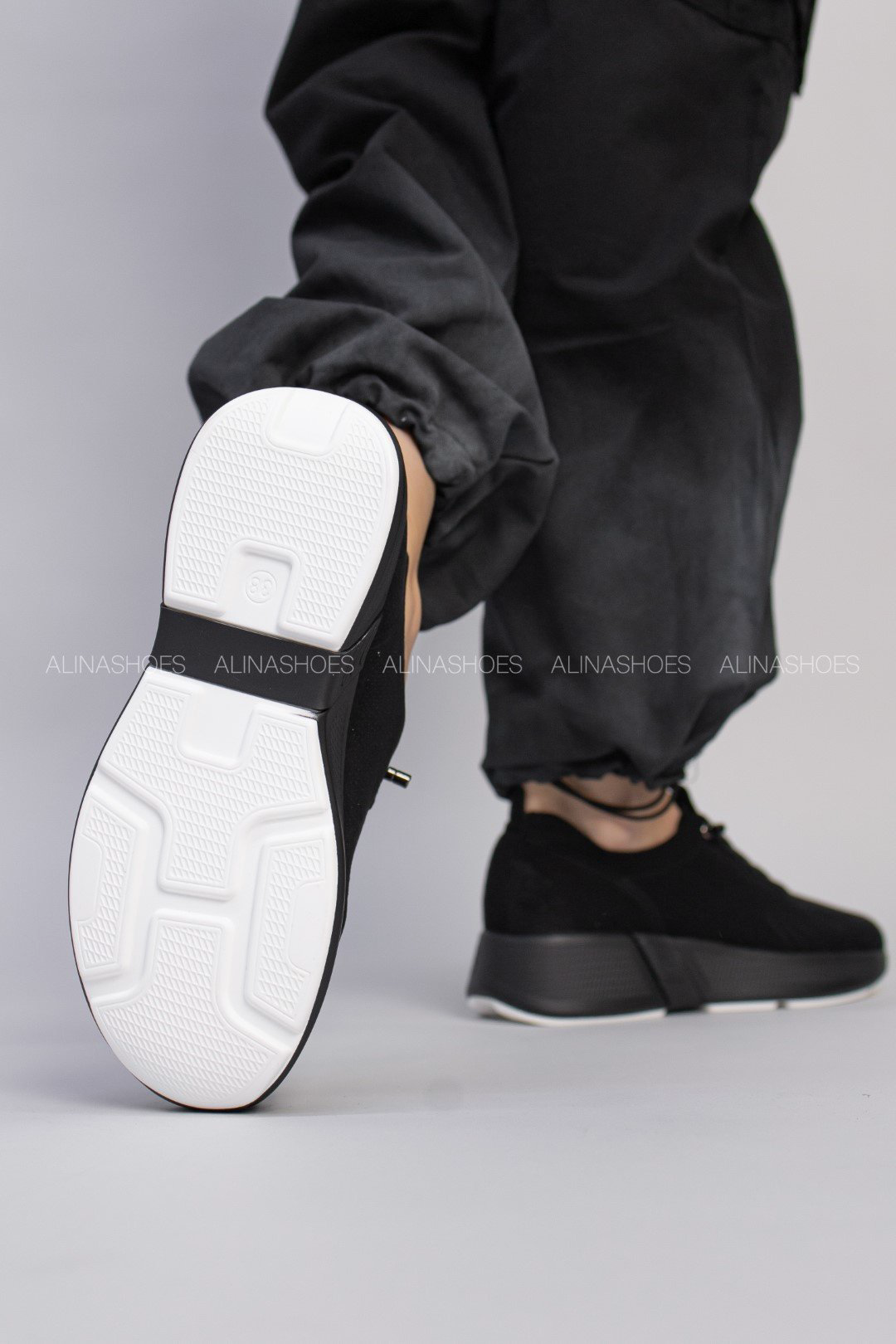 Кроссовки alinashoes черный купить,NaN