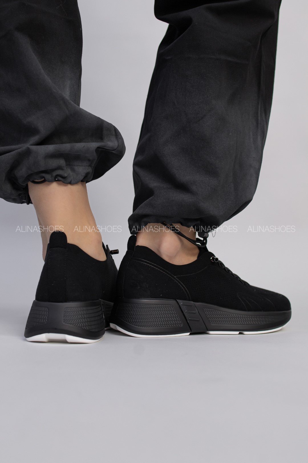 Кроссовки alinashoes черный купить,NaN
