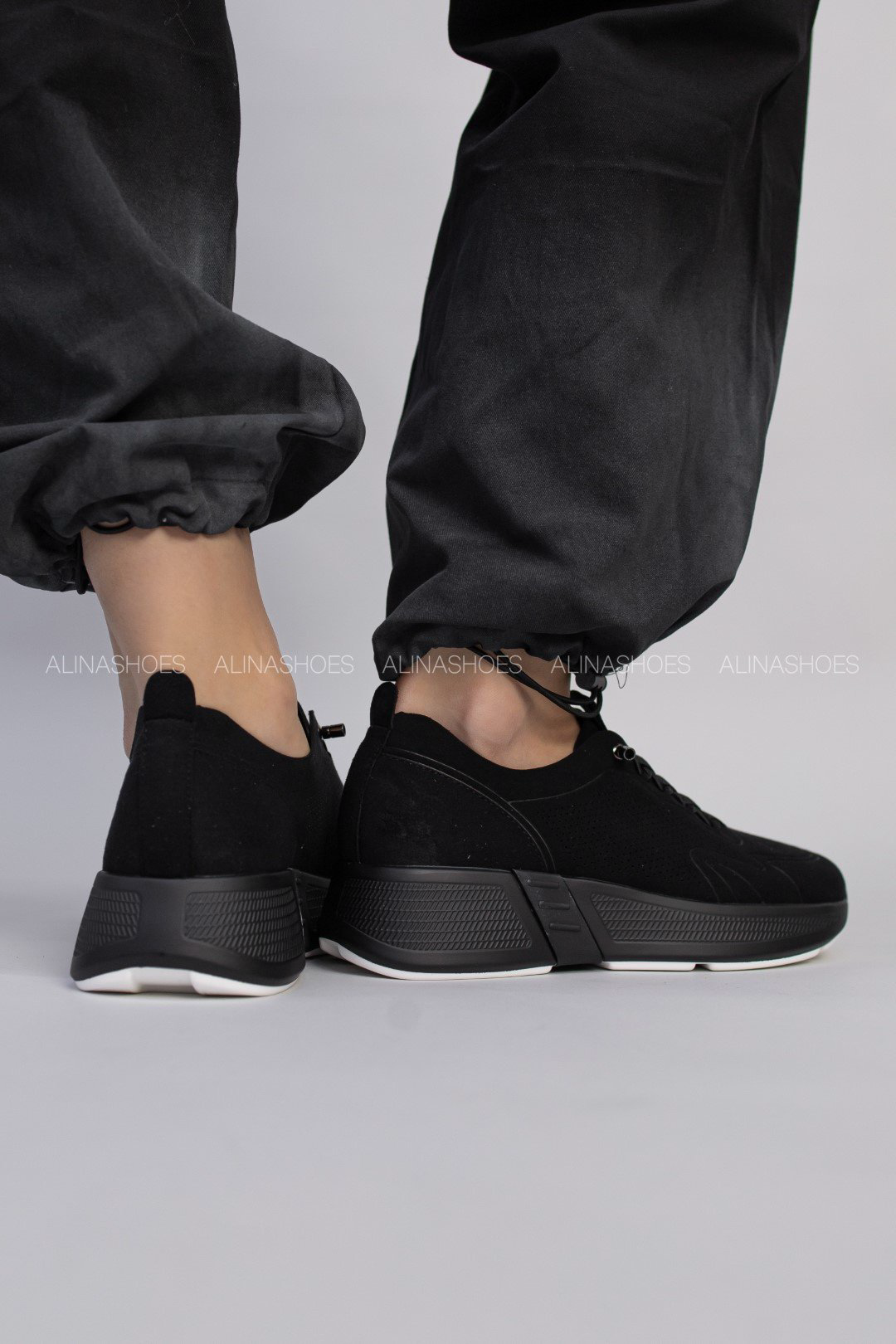 Кроссовки alinashoes черный купить,NaN