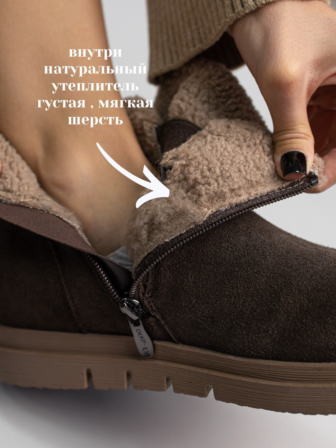 Угги alinashoes brown 36 купить,NaN