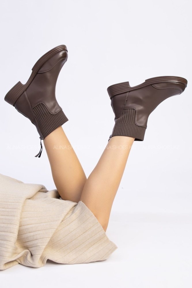 Ботинки alinashoes brown 35 купить,NaN