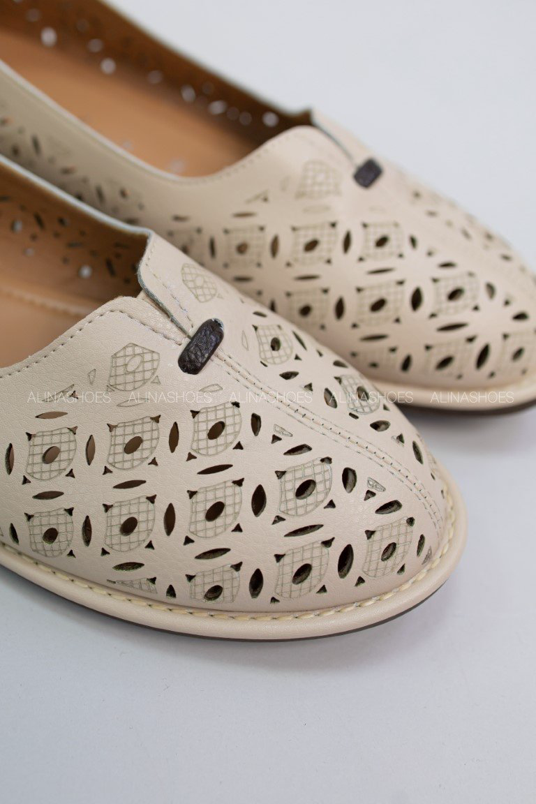 Балетки alinashoes beige 36 купить,NaN