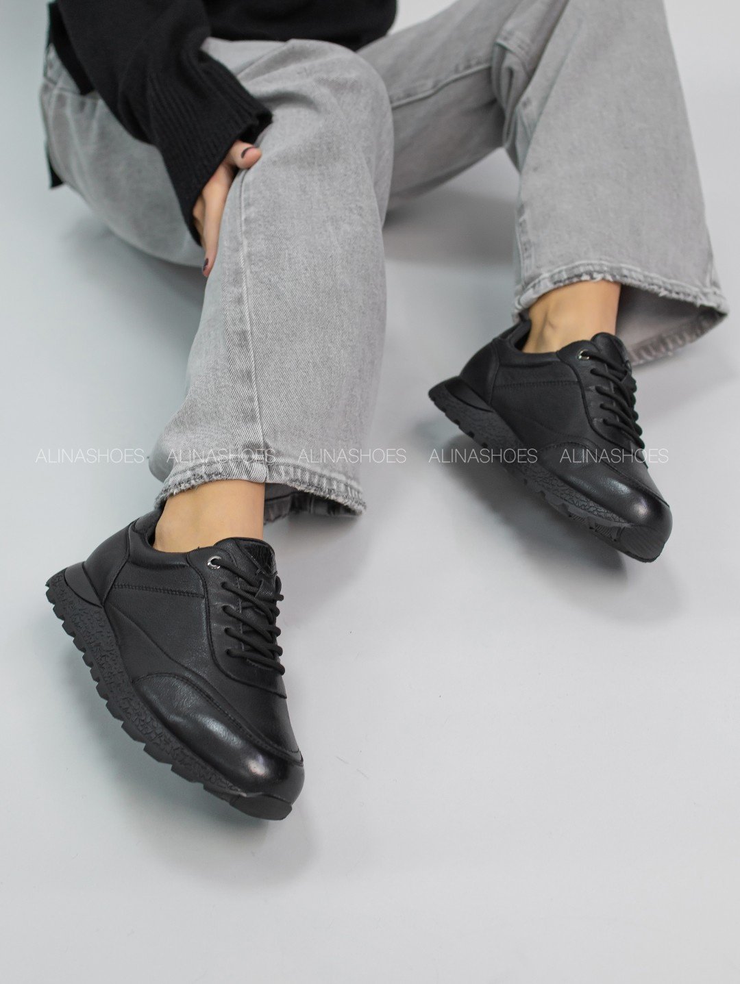 Кроссовки alinashoes черный купить,NaN