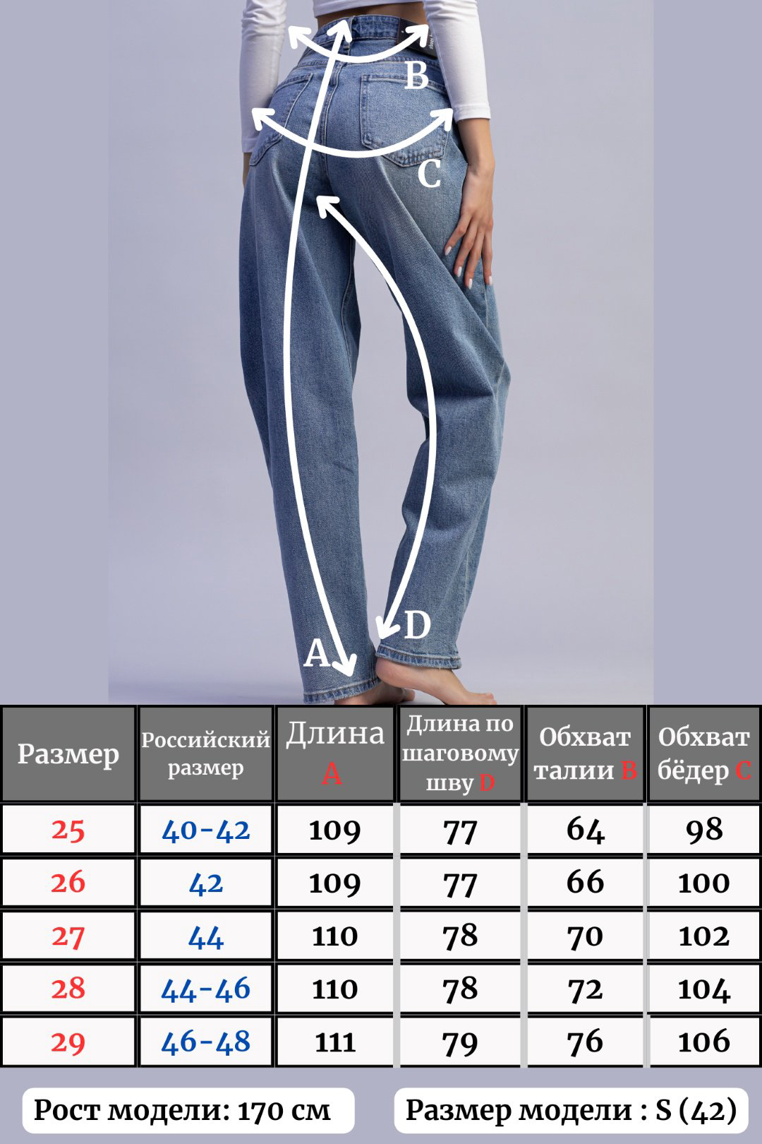 Джинсы багги alinashoes синий купить,NaN