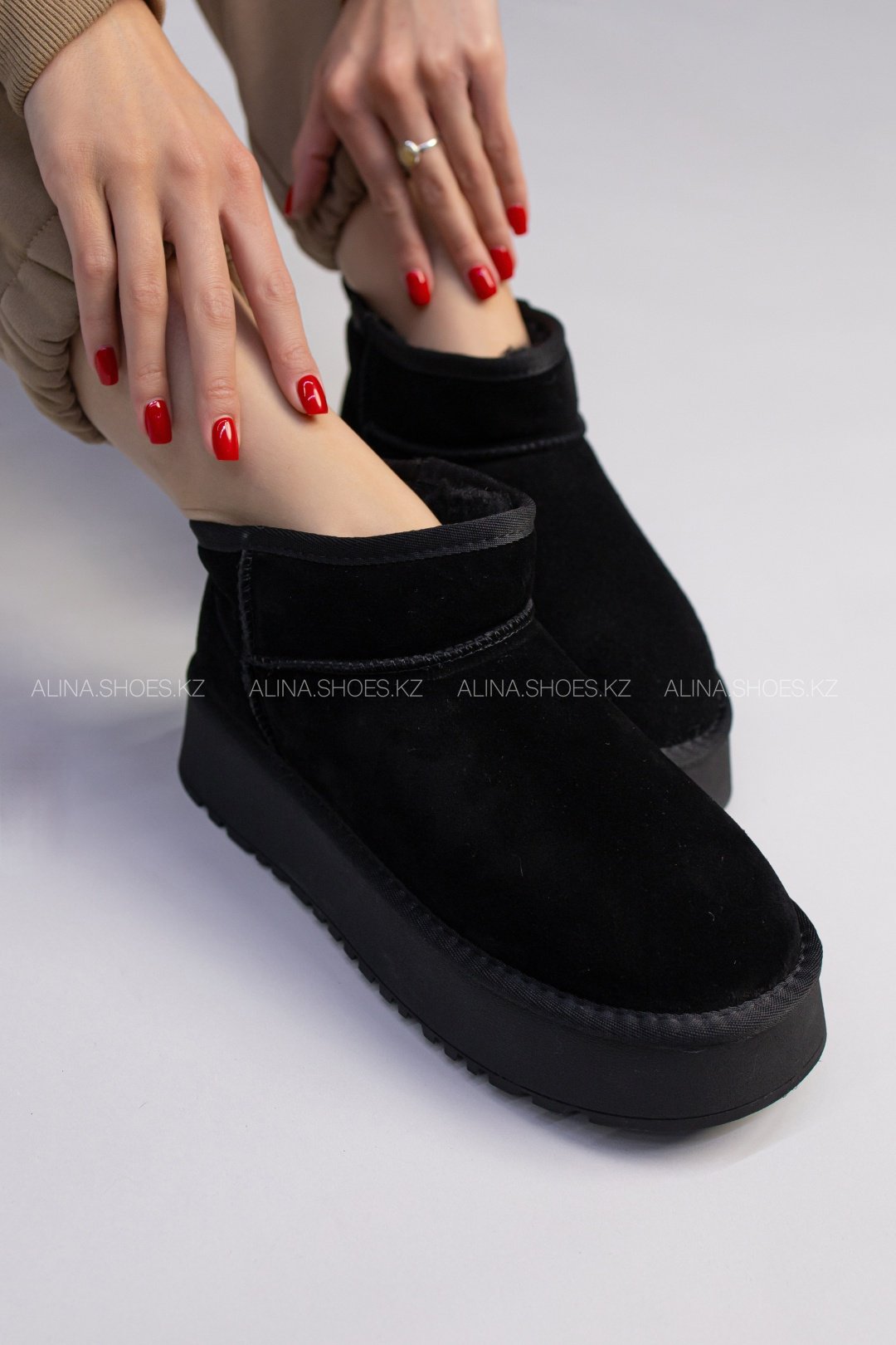 Угги alinashoes черный купить,NaN