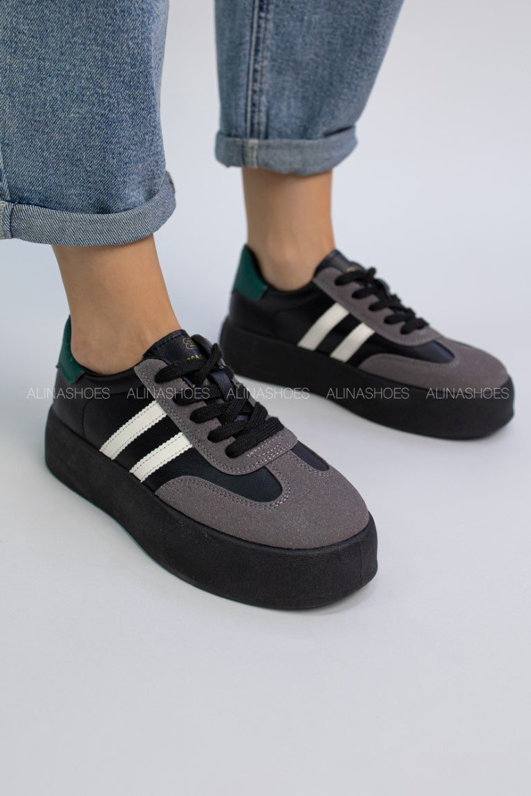 Кроссовки alinashoes графит купить,NaN
