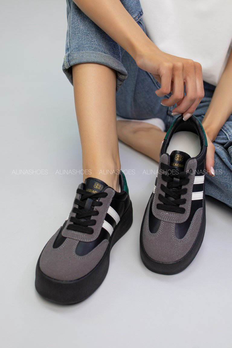 Кроссовки alinashoes графит купить,NaN