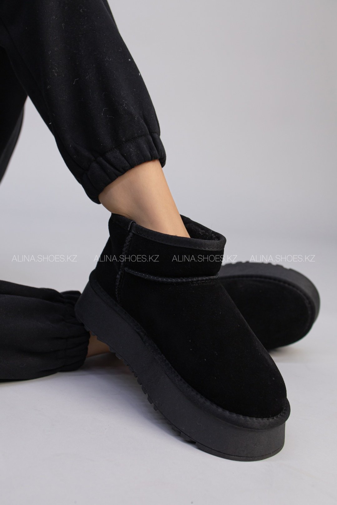 Угги alinashoes черный купить,NaN