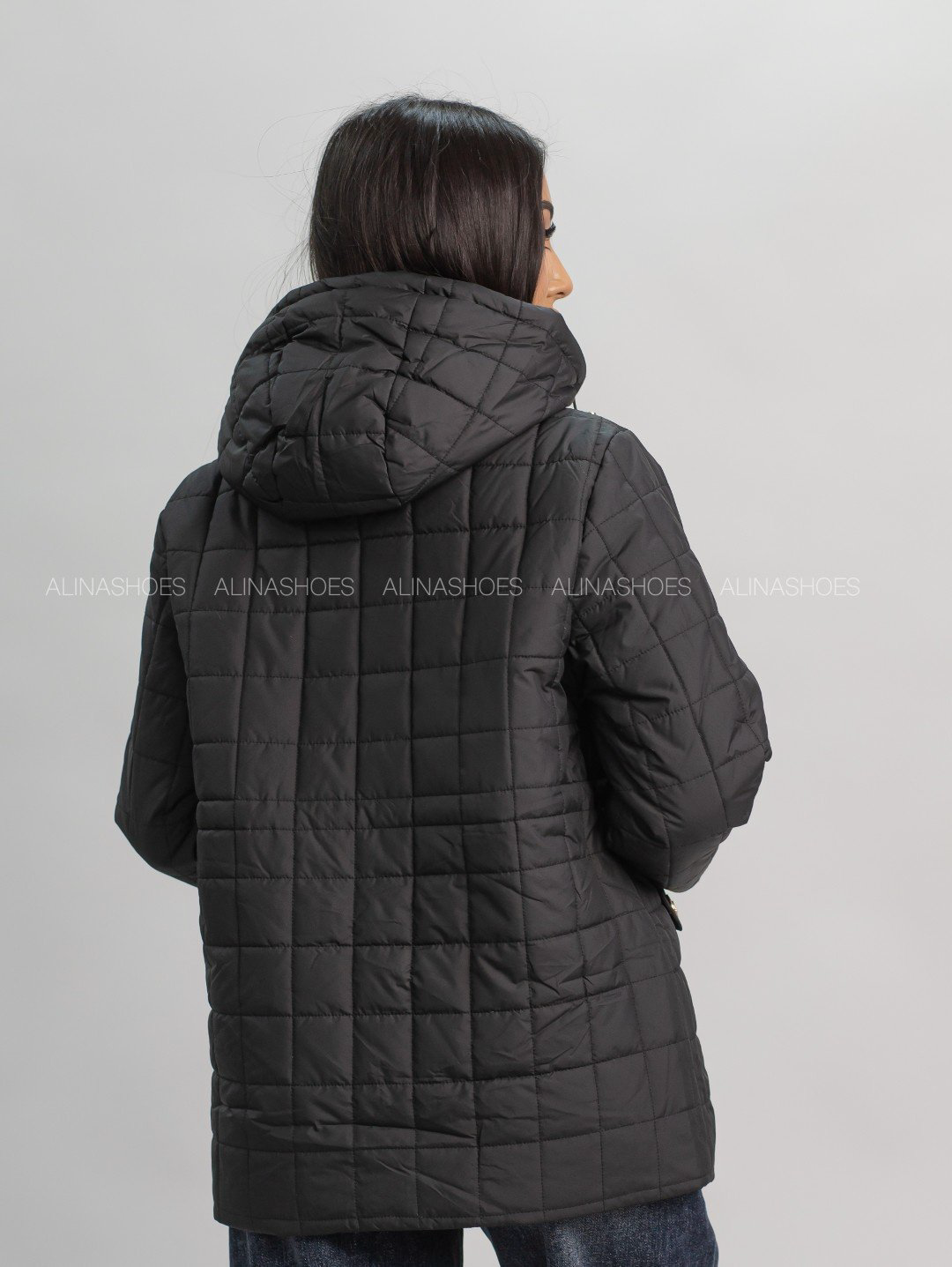 Демисезонная куртка alinashoes черный купить,NaN