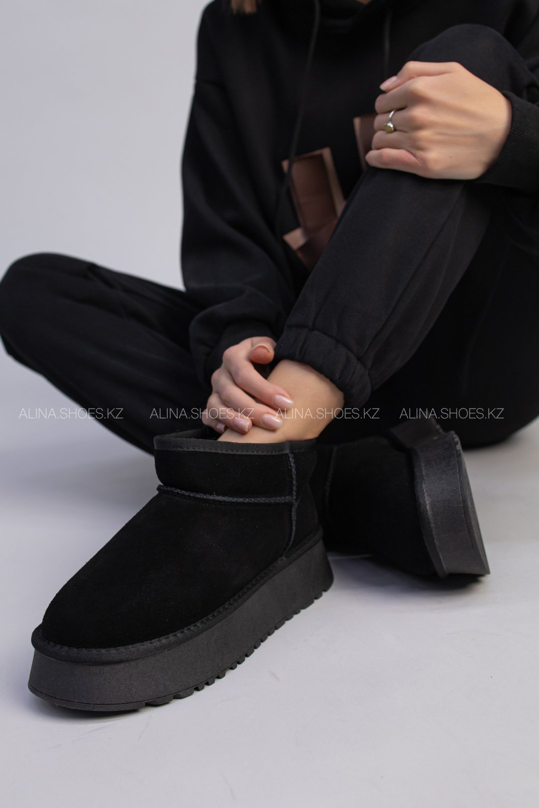 Угги alinashoes черный купить,NaN