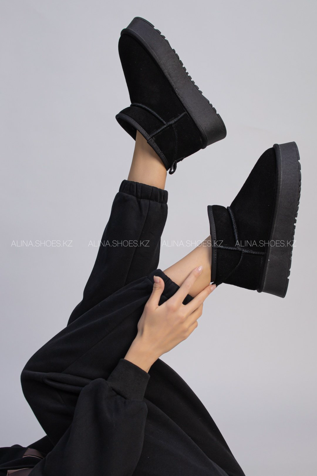 Угги alinashoes черный купить,NaN