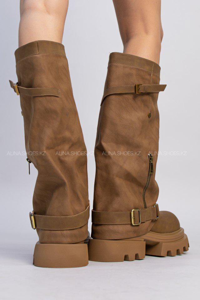 Сапоги alinashoes светло-коричневый купить,NaN