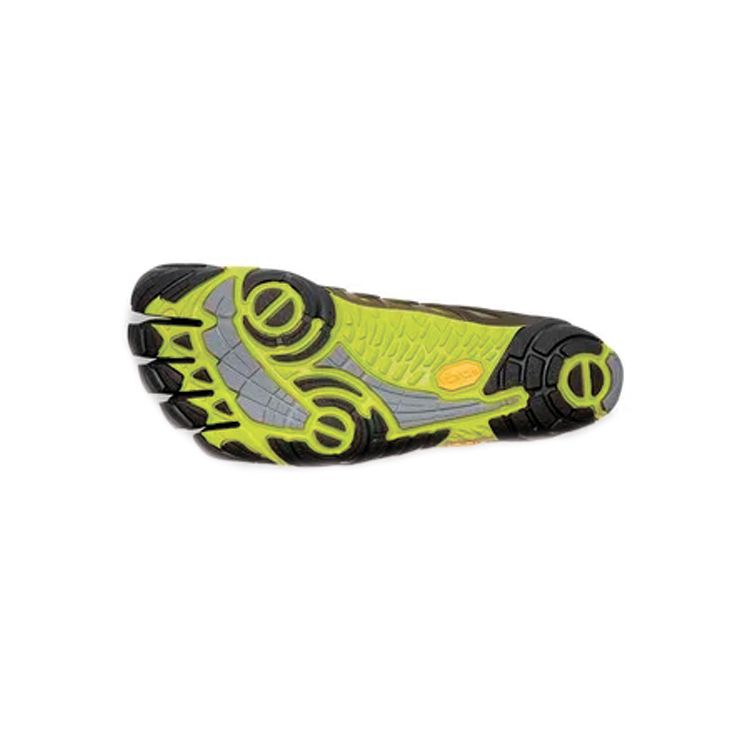  Кроссовки Vibram Fivefingers V-Train 17M6602 black-green 42 купить,NaN