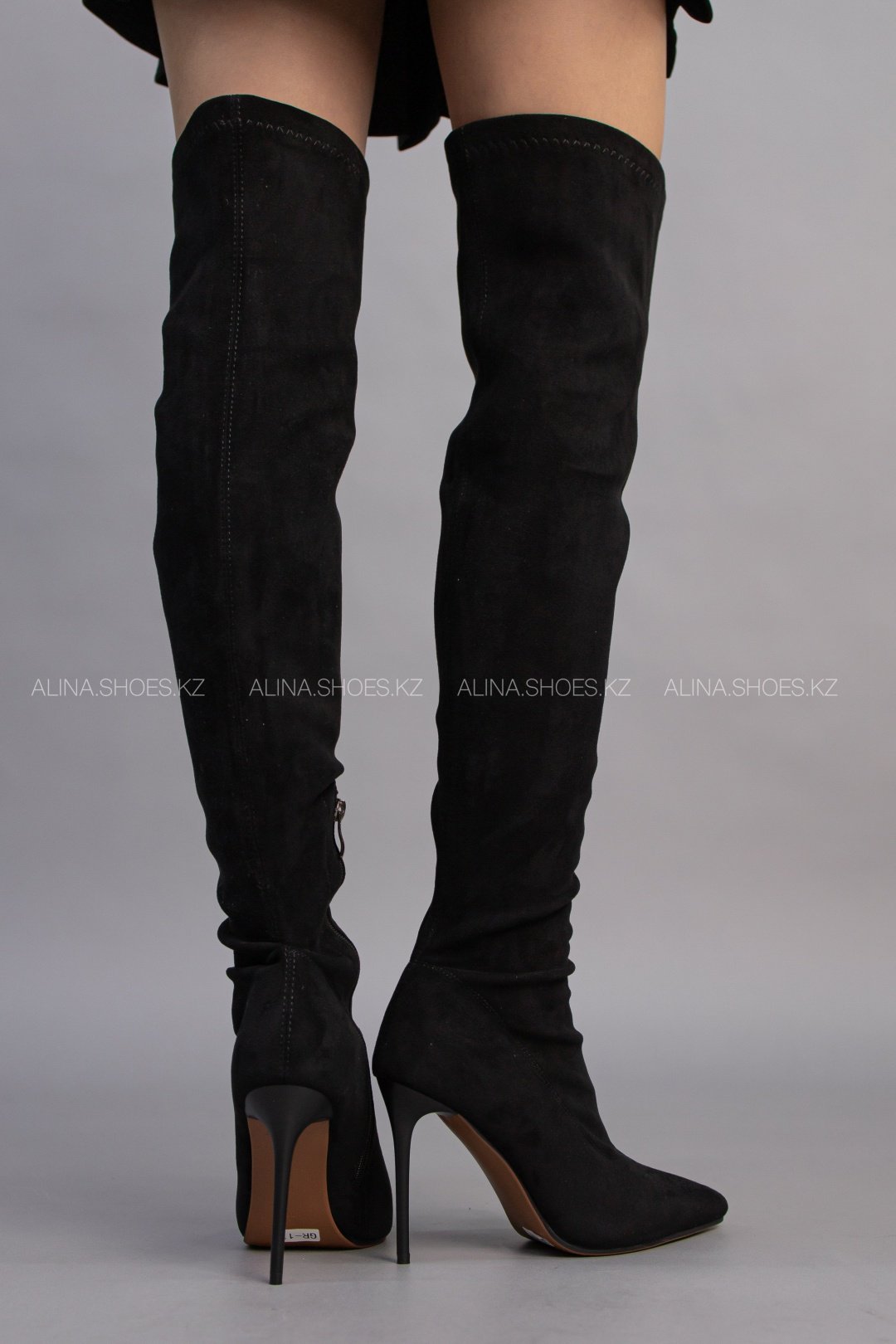 Ботфорты alinashoes black 37 купить,NaN