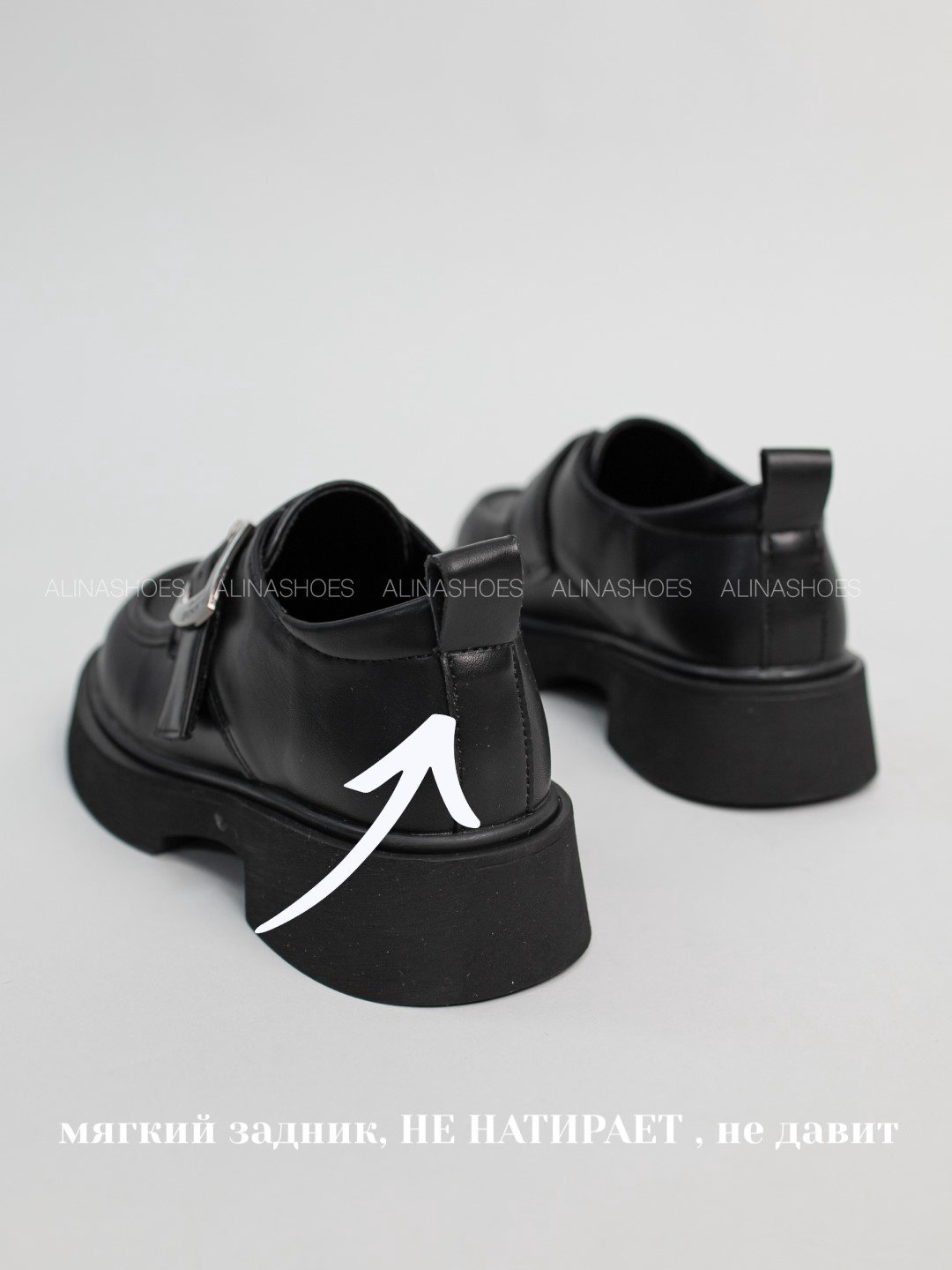 Лоферы alinashoes black 38 купить,NaN